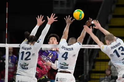 Erkekler Şampiyonlar Ligi’nde 4. maçlar tamamlandı