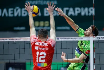 Erkekler CEV Challenge Cup 8’li final etabında 2 maç oynandı