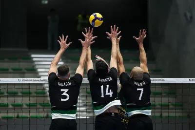 Erkekler CEV Challenge Cup yarı final maçları başladı