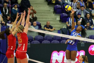 Kadınlar CEV Cup'ta Dörtlü Final ilk maçları başladı