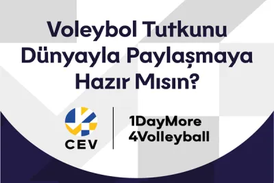 Voleybol İçin 1 Gün Daha Etkinliği için haydi Burhan Felek'e