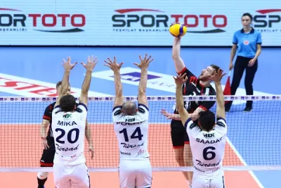 AXA Sigorta Kupa Voley'de 2. tura yükselen 4 takım belli oldu