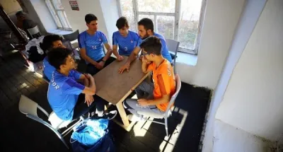 Voleybol tutkusuyla dağları aştılar