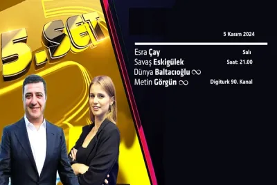 5.Set Bugün saat 21.00’de