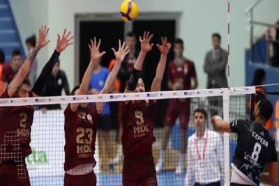 Develi Belediyespor Galatasaray'ı 5 Sette Geçti