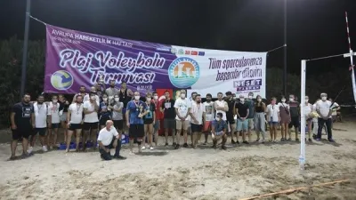 Mezitli, Plaj Voleybolu ile 'Hareketlen'di