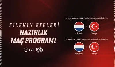 A Erkek Milli Takımımız sezonu Hollanda maçı ile açacak