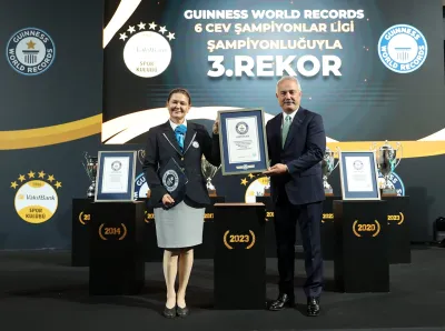 VakıfBank 3.Kez Guinness Dünya Rekorları'nda