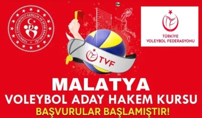 Malatya'da Aday Hakem Kursu Açılıyor