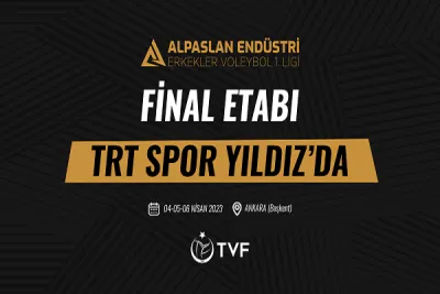 Alpaslan Endüstri Erkekler 1.Ligi'nde Şampiyon TRT Spor Yıldız'da Belli Olacak