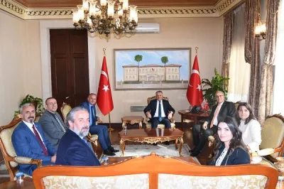 Başkan Üstündağ'dan önemli turnuva öncesi Antalya'da ziyaret