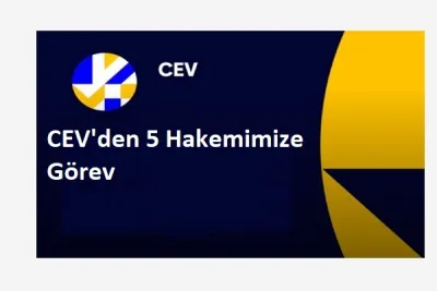 CEV'den 5 Hakemimize Görev