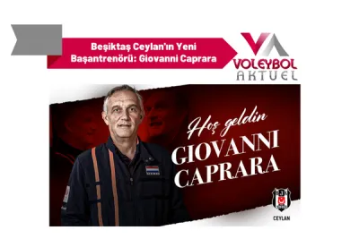 Beşiktaş Ceylan'ın Yeni Başantrenörü: Giovanni Caprara
