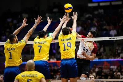 VNL 2025'de Brezilya Almanya'ya Final Etabı şansı vermedi