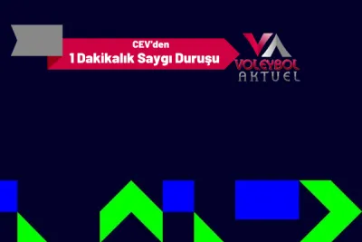 Avrupa Maçları'nda 1 Dakikalık Saygı Duruşu