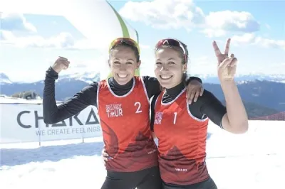 Kar Voleybolu İçin Yaz Tatilinden Vazgeçti