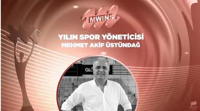 Akif Başkan'a ‘Yılın Spor Yöneticisi’ Ödülü