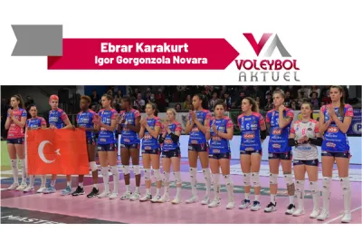 Ebrar Karakurt ve Takımı Novara'dan Destek