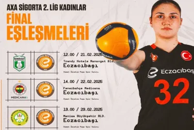 Eczacıbaşı 2. Lig Kadın Voleybol Takımı Finalde