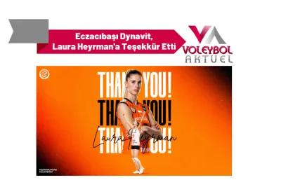 Eczacıbaşı Dynavit, Laura Heyrman'a Teşekkür Etti