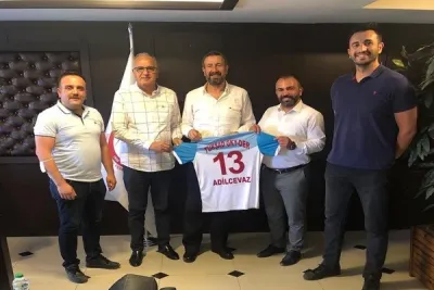 Türşad Spor Yöneticileri Akif Başkanı ziyaret etti