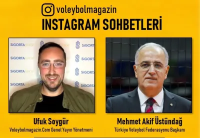 Başkan Üstündağ, Voleybol Magazin İnstagram Sohbetlerine konuk olacak