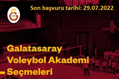 Galatasaray Voleybol Akademi seçmeleri başlıyor