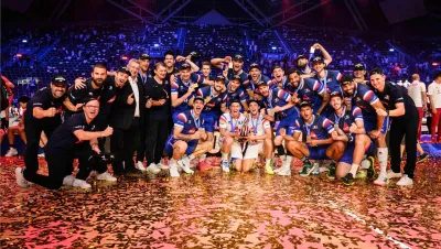 Erkekler Milletler Ligi'nde Şampiyon Fransa