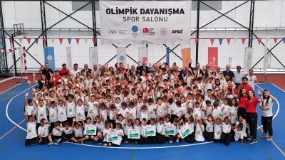 Olimpik Dayanışma Spor Salonları ve TMOK & BtcTurk Spor Okulları Hatay’da Törenle Açıldı