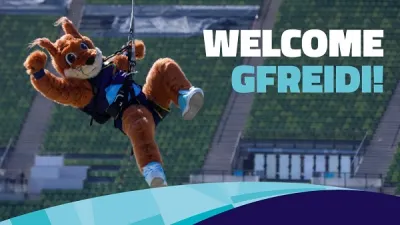 2022 Münih Avrupa Şampiyonası Maskotu Gfreidi