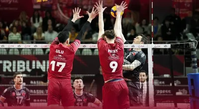 4. Seti müthiş geçen maçı kazanan Ziraat Bankkart seride 2-0 öne geçti