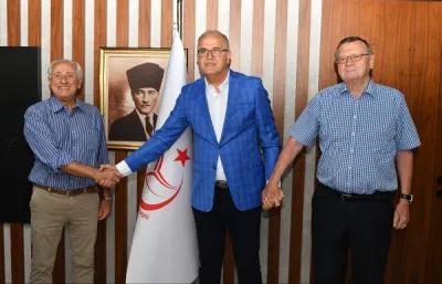 Ary Graça ve Aleksandar Boricic, Ankara'da Ziyaretlerde Bulundu