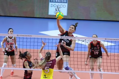 THY, Şampiyonlar Ligi'ndeki ilk galibiyetini aldı