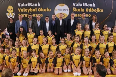 VakıfBank Spor Kulübü’nden Saraybosna Voleybol Okulu’na ziyaret