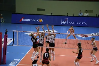 Erteleme maçında THY, Sarıyer Belediyespor'u 3-0 yendi