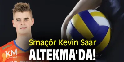 Estonyalı smaçör Altekma'da