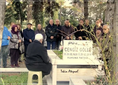 Cengiz Göllü kabri başında dualarla anıldı
