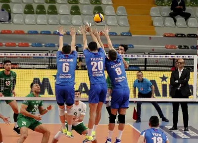 Bursa Büyükşehir Belediyespor Altın Set ile Final Etabına kaldı