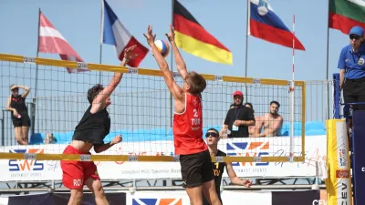 U22 Plaj Voleybolu Avrupa Şampiyonası’nda Yarı Finalistler Belli Oldu