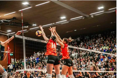 Kadınlar CEV Cup Final İlk Maçı Oynandı
