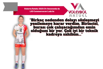Roberta Ratzke LKS Commercecon Lodz ile Devam Ediyor
