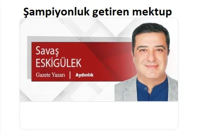 Şampiyonluk Getiren Mektup