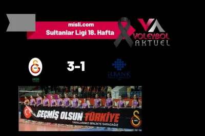 Sarı Kırmızılı Ekip Sultanlar Ligi 18. Haftayı 3 Puanla Kapattı