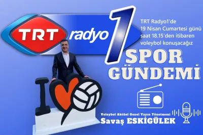 TRT Radyo1'de Voleybol Günü