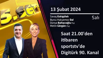 Bugün 5. Set Günü