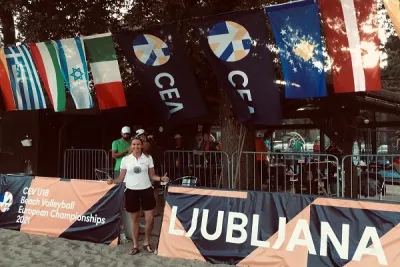 Ljubljana'da Final maçı Selin Güçlü'nün