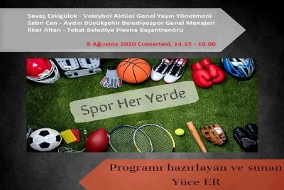 Konuklarımız Tokat Belediye Plevne ve Aydın BŞ Belediyespor