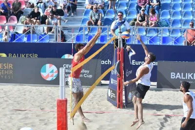 CEV Plaj Voleybolu Avrupa Kupası'nın Heyecanı Balıkesir'de Başladı