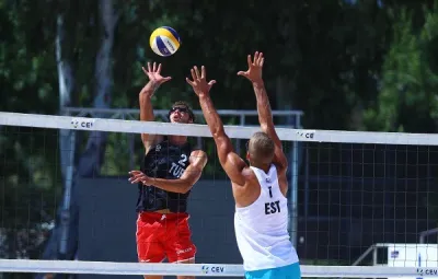 Plaj'daki son takımımız da turnuvaya veda etti