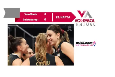 VakıfBank, Galatasaray'ı 3-0 Mağlup Etti